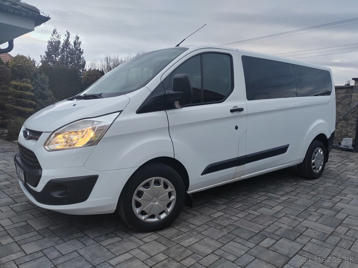 Ford Transit  Custom 9 miest , klíma.