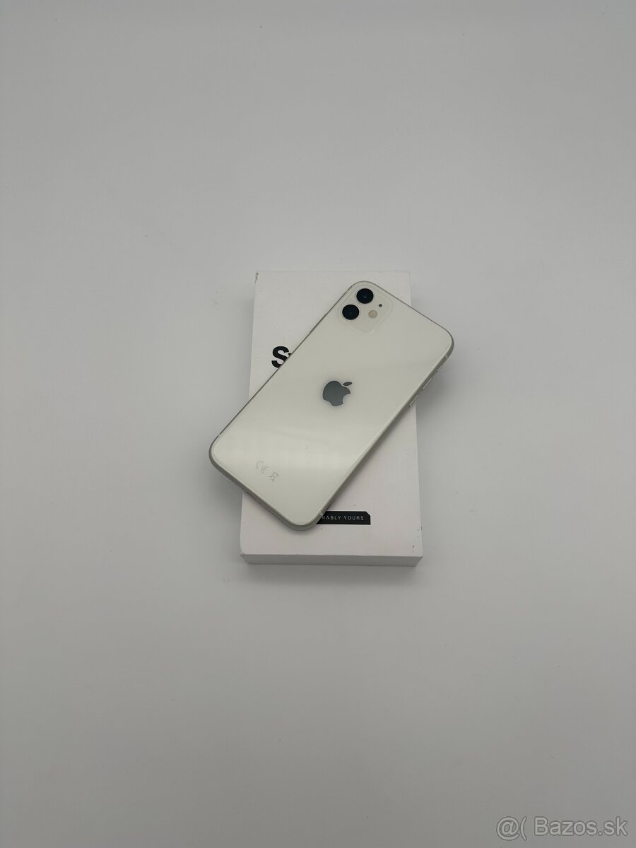 iPhone 11 128GB White (100% Batéria) + DARČEK