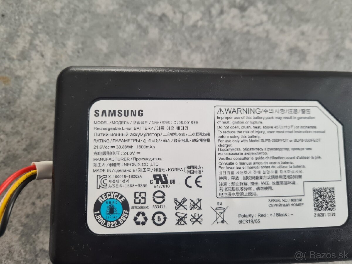 Samsung bateria