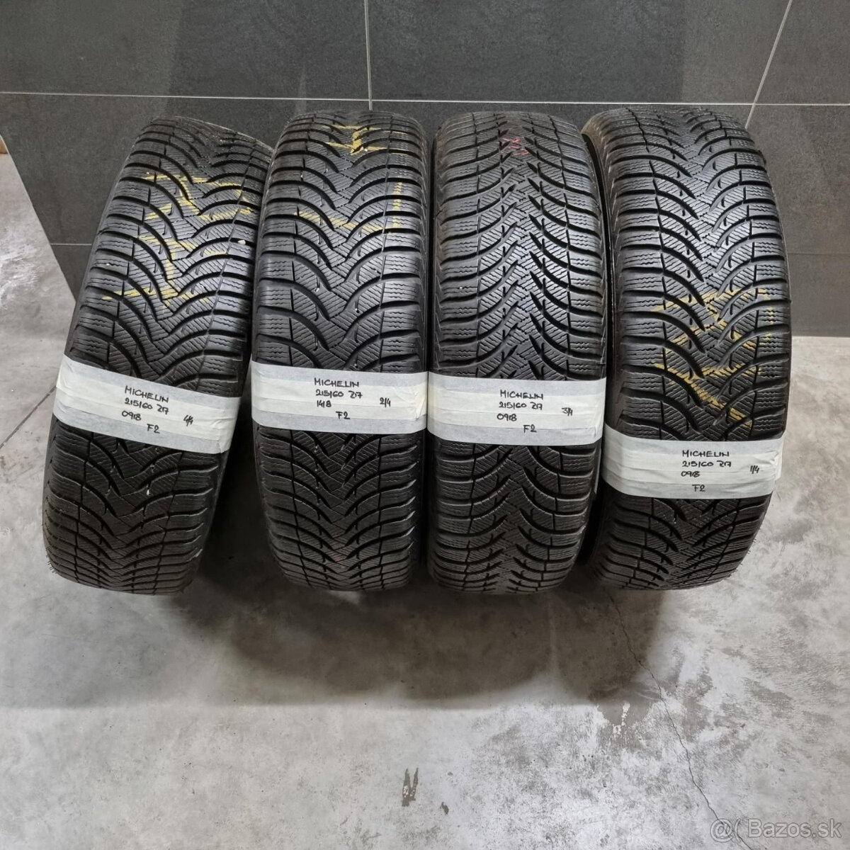 Zimné pneumatiky 215/60 R17 MICHELIN DOT0918