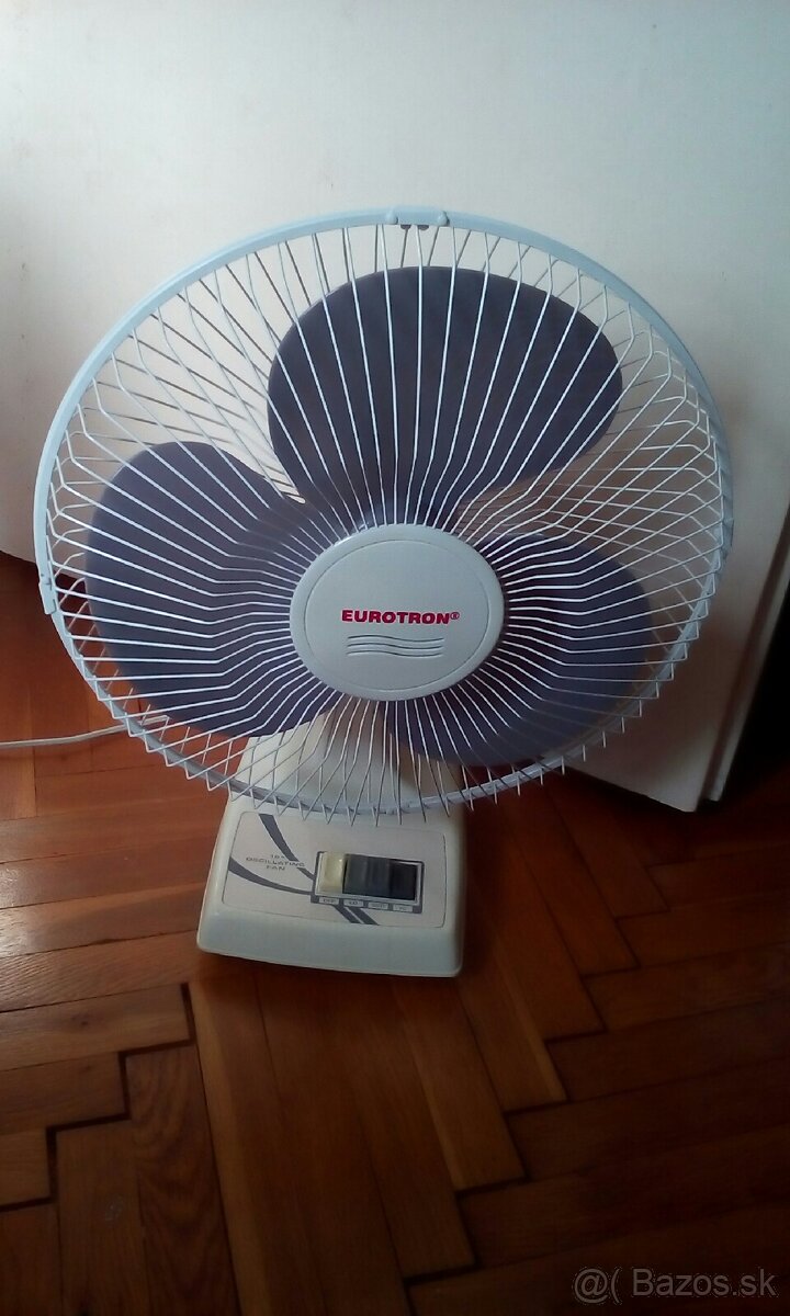 Predám ventilátor 40cm, 50W, automatické otáčanie.