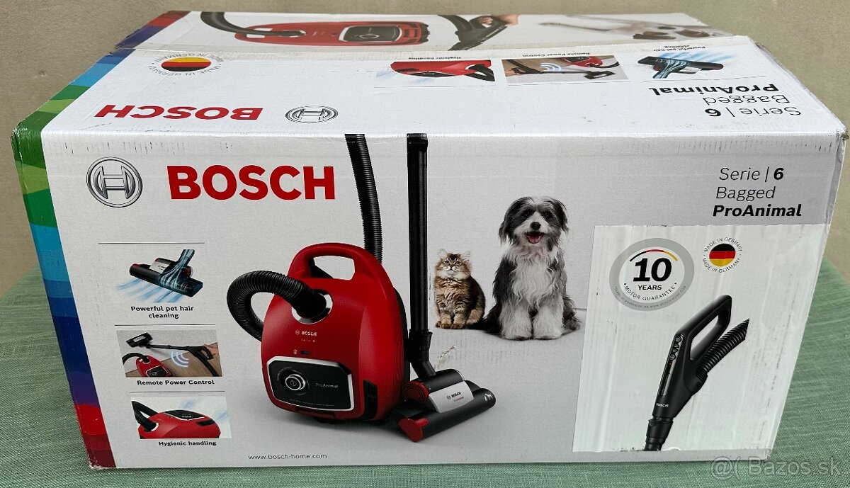 ✅Bosch Serie 6 Bagged ProAnimal BGL6TPET