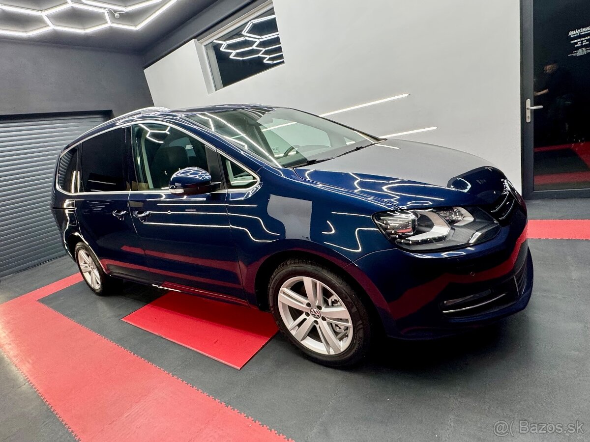 VW SHARAN 2.0TDI 130kw+7miestny+Led+DSG+Panorama+model 2014