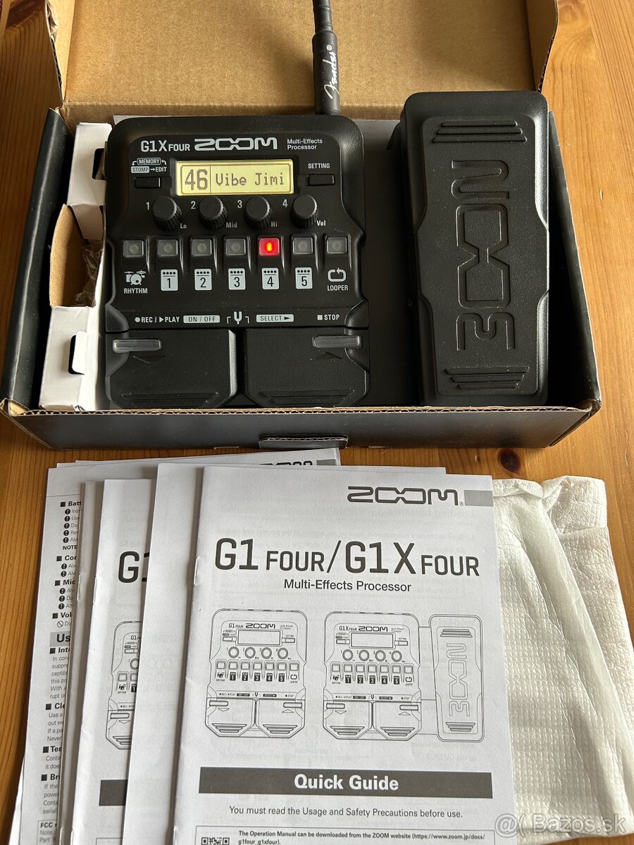 Multiefekt Zoom G1X Four