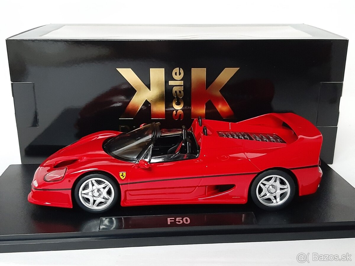 1:18 - Ferrari F50 Spider / Hardtop - KK-Scale - 1:18