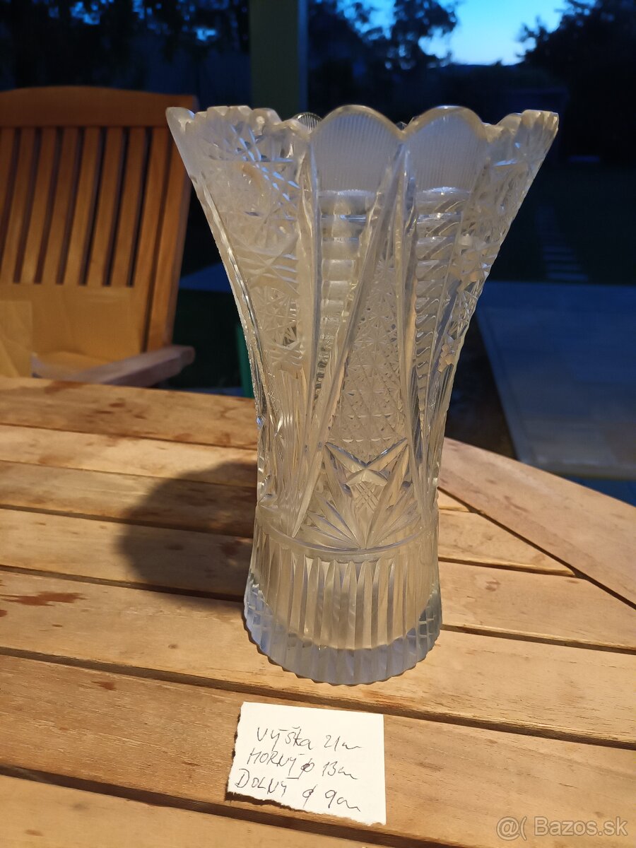 Krištáĺova váza