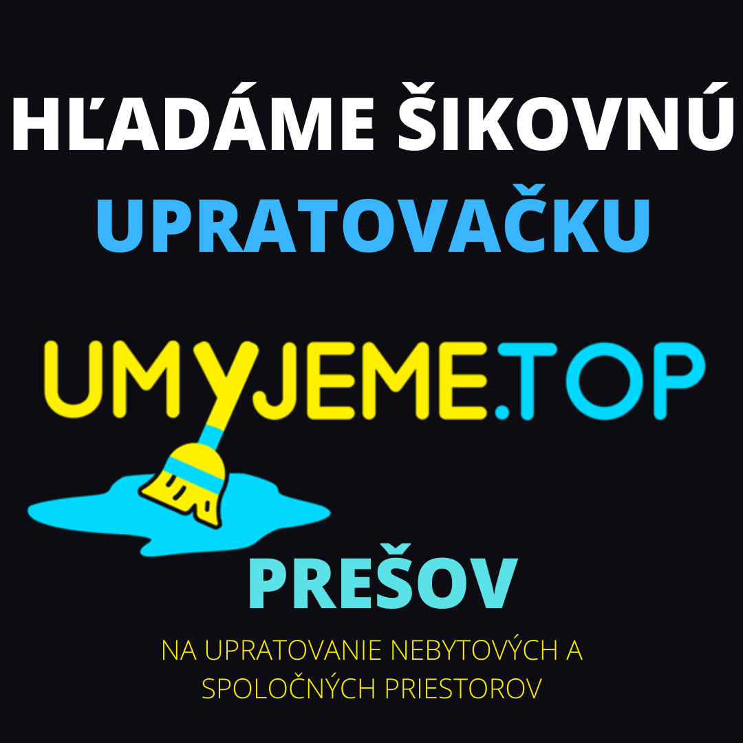 Upratovanie vchodov Umyjeme Top v Prešove