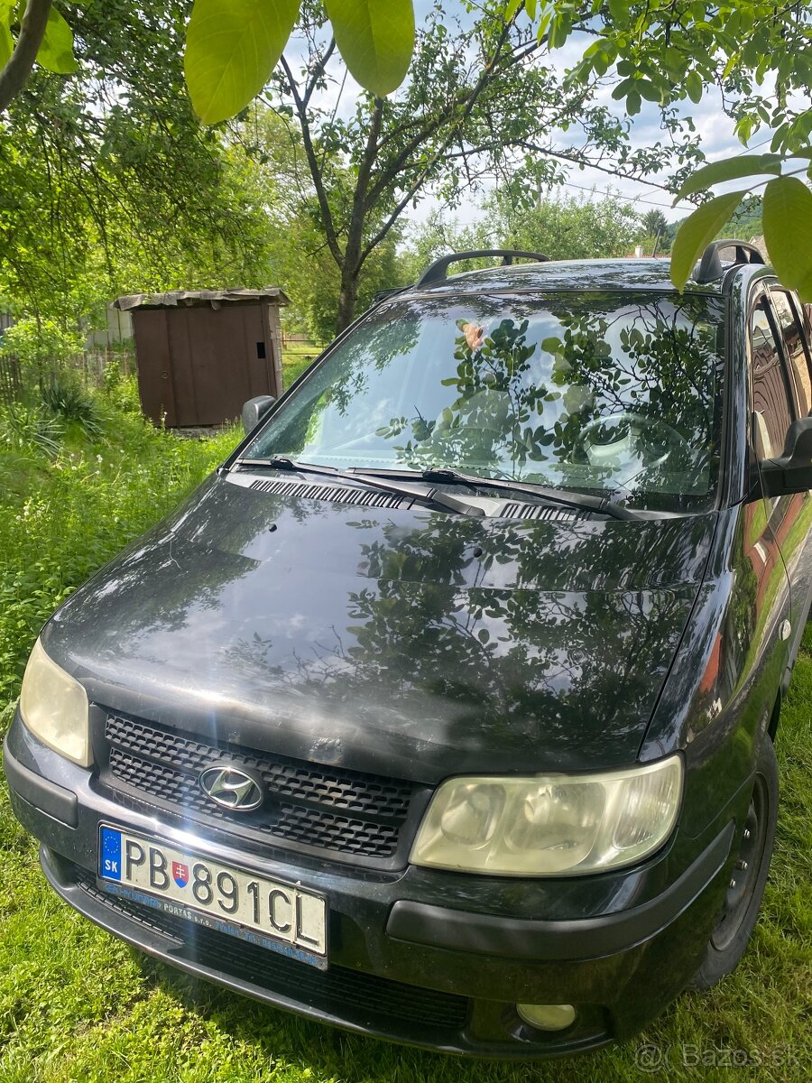 Hyundai Matrix 1,6 benzín, 76kW rok. 2008