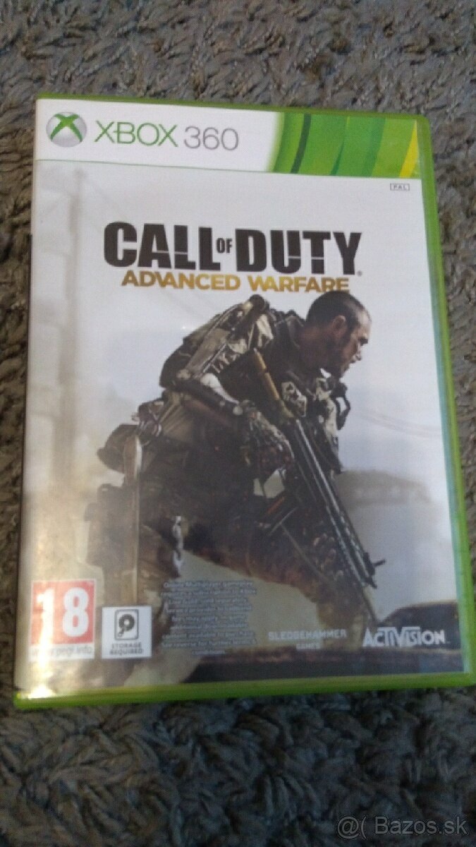 Predám hru COD Advanced Warfare- XBOX 360