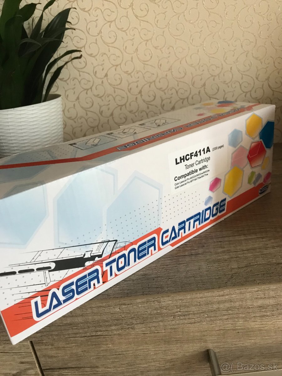 Hp cf411a Novy kompatibilný toner Tlaciaren M477fdn m452dn