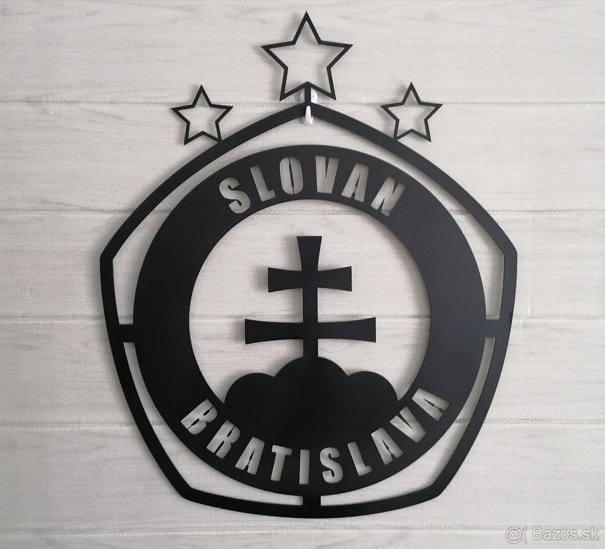 ŠK Slovan Bratislava kovové logo