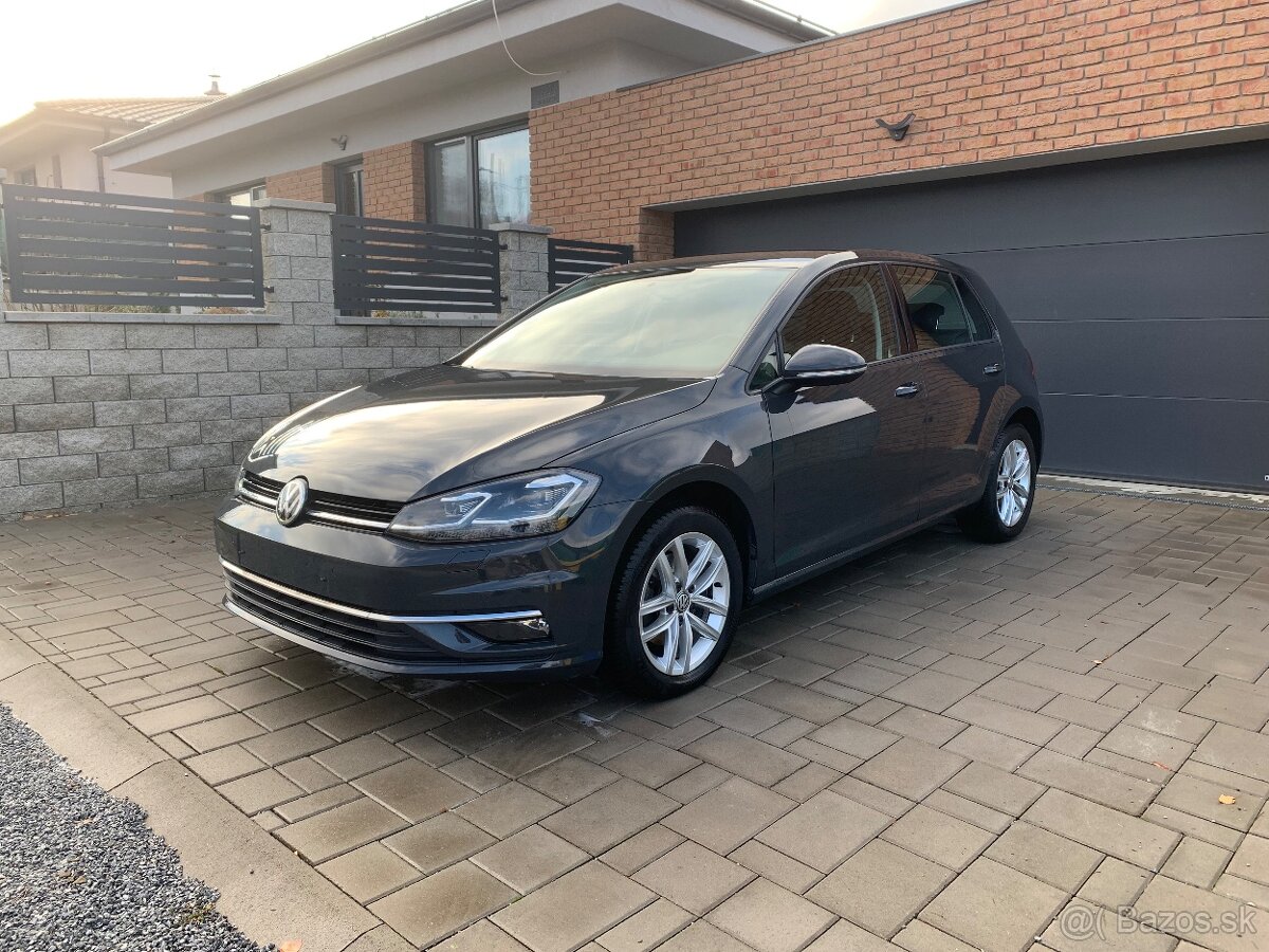 Golf 7 1.6 TDI DSG, LED, r.2019, 98 tis. km