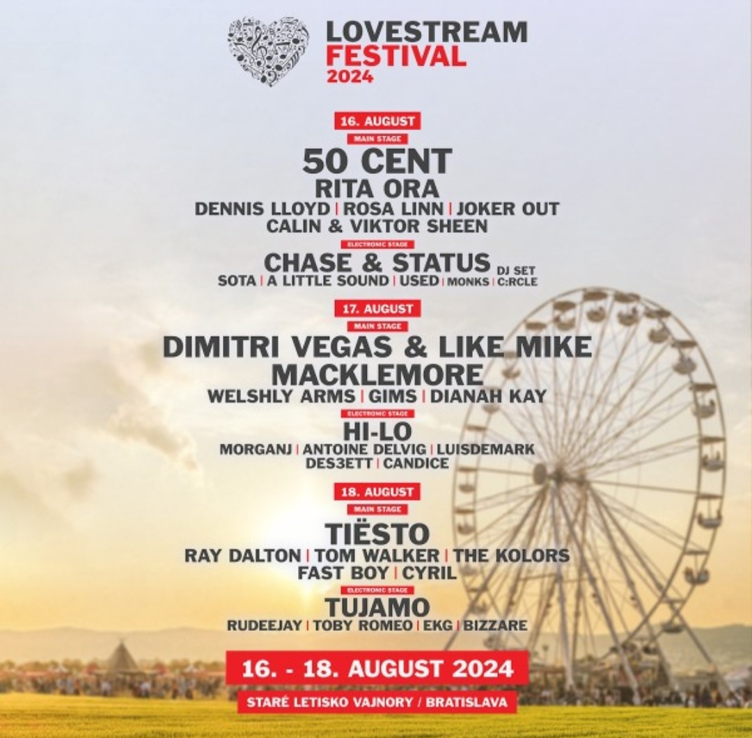 Lovestream festival vstupenky