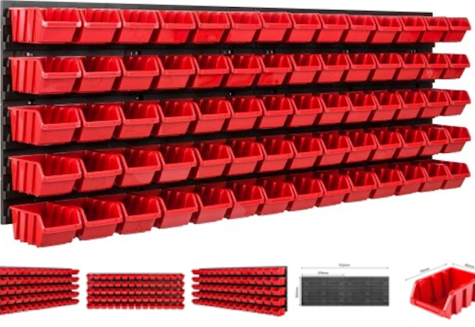 Organizér do dielne: typ BOX ( 5 rôznych modelov )