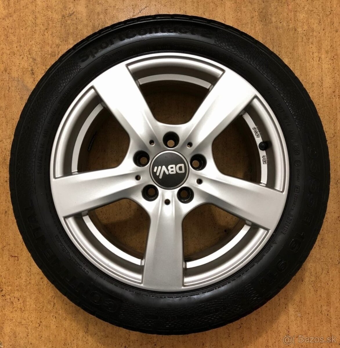 Odešlu dobírkou Alu kola letní DBV R16 ET35 205/55/R16 5x112