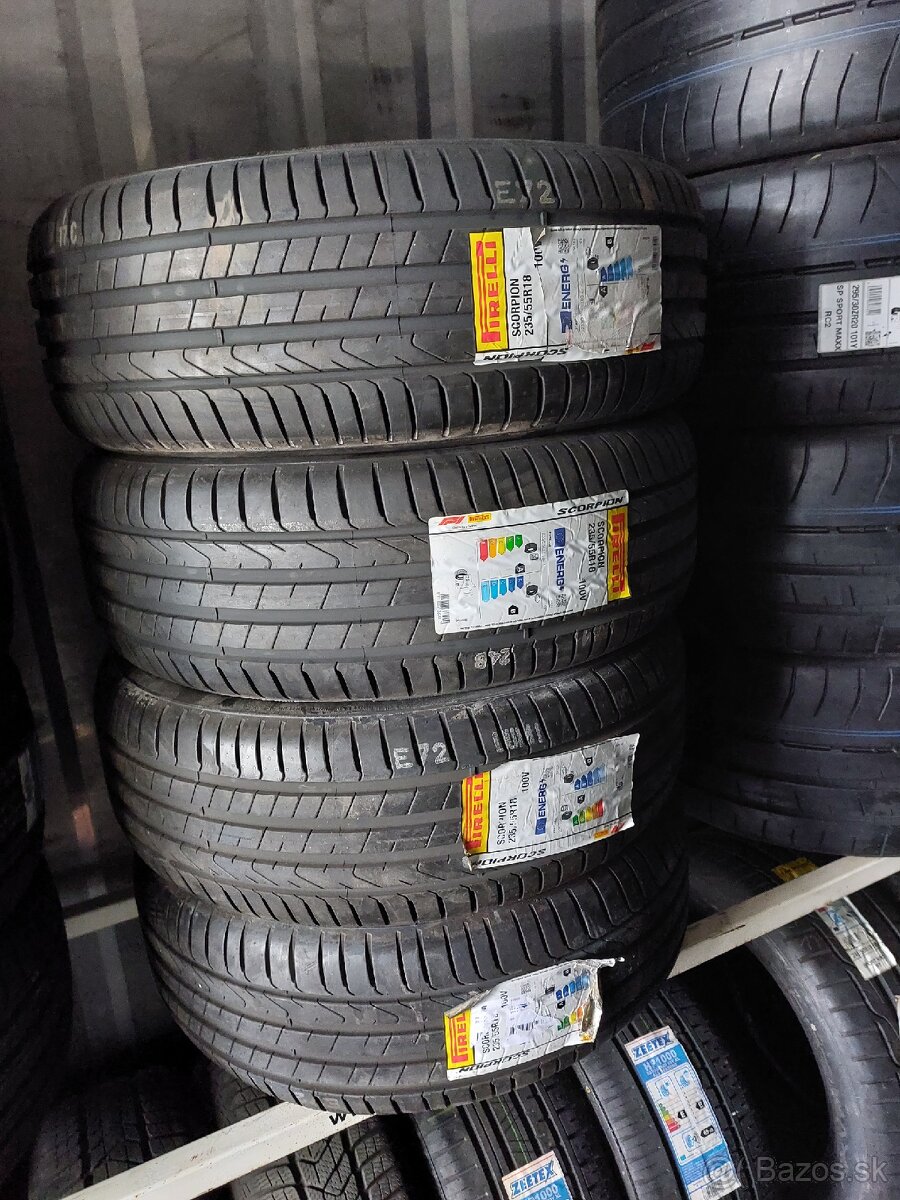 Nové letné pneu 235/55R18 100V Pirelli Scorpion