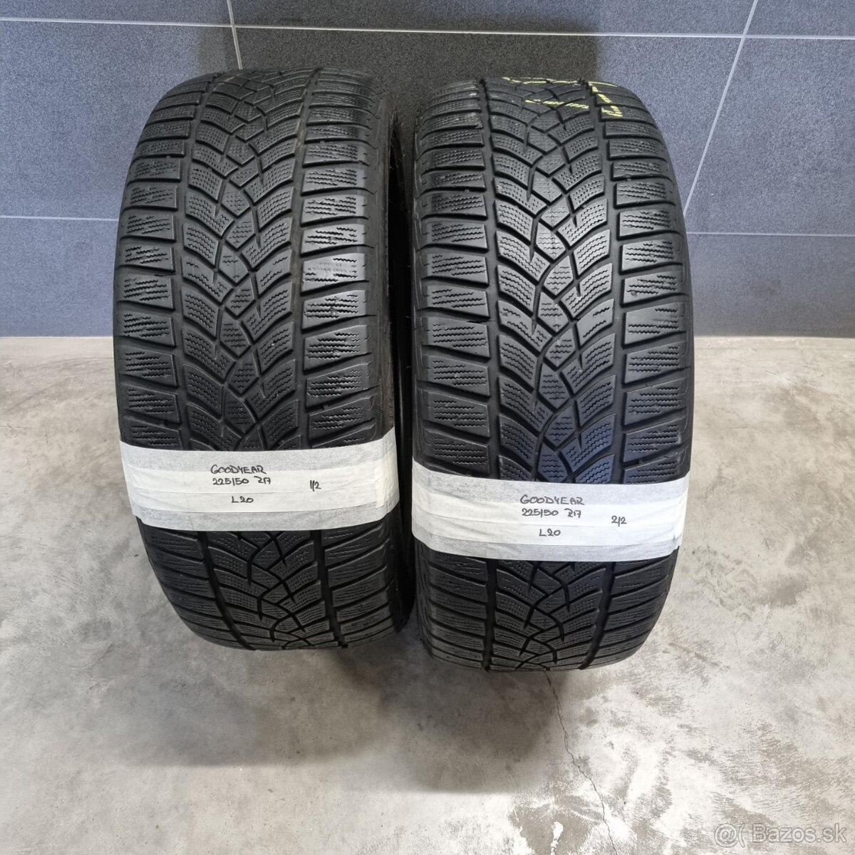 Zimné pneumatiky 225/50 R17 GOODYEAR