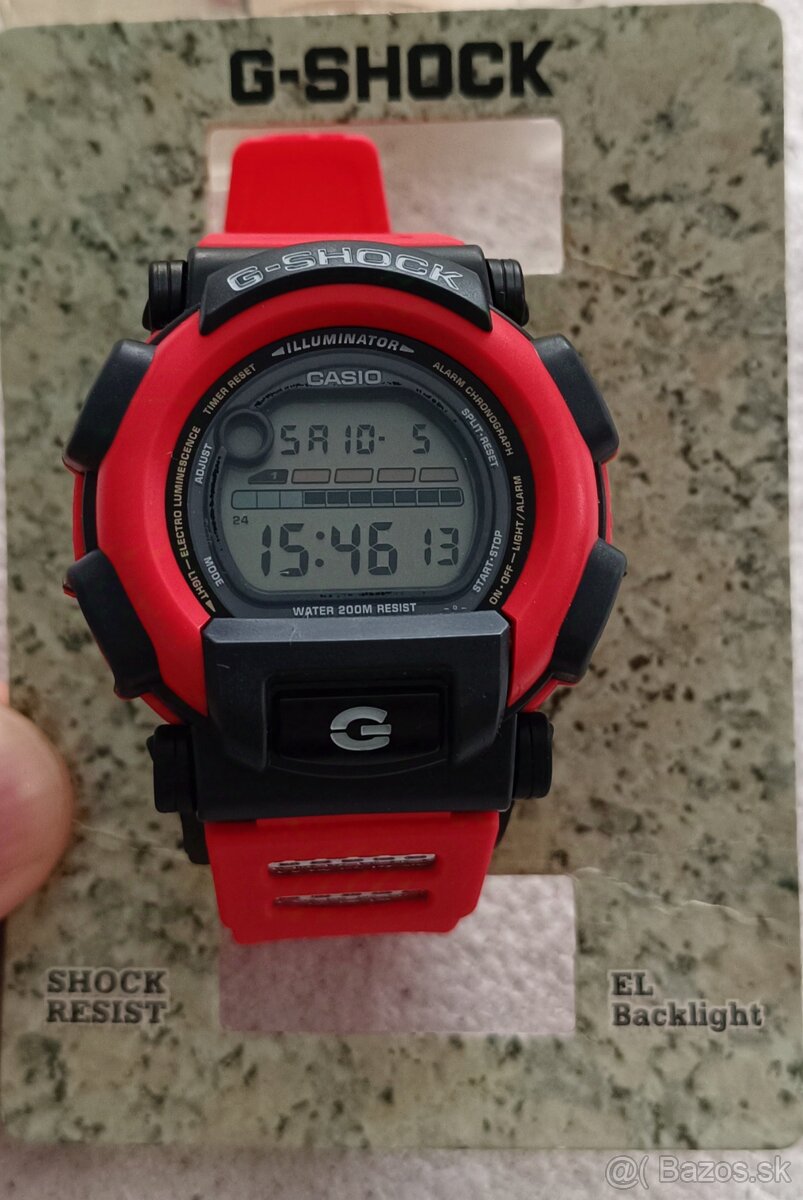 Casio G-Shock DW-003 RED BLACK