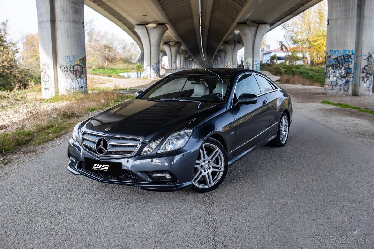 Mercedes-Benz E Kupé 350 CDI Blue