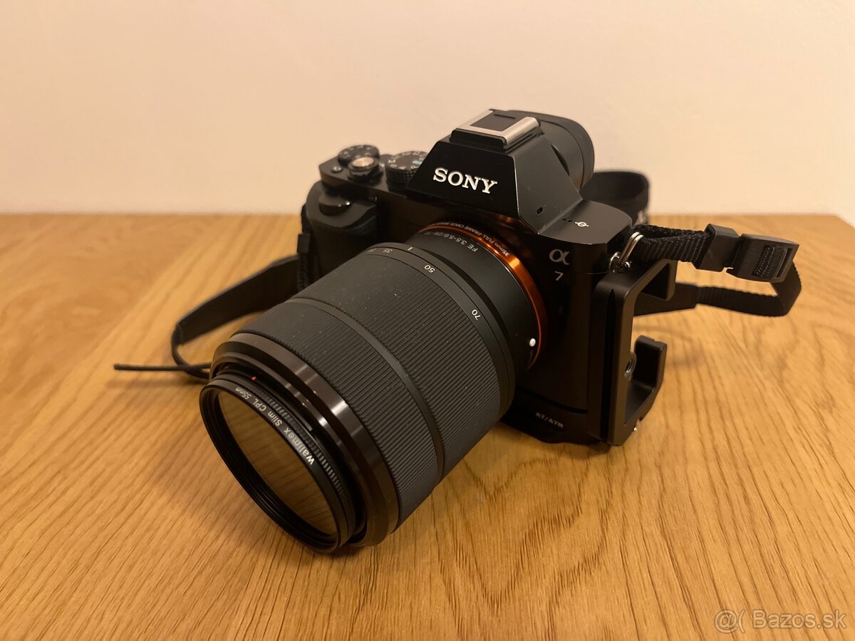 Sony Alpha A7 + príslušenstvo