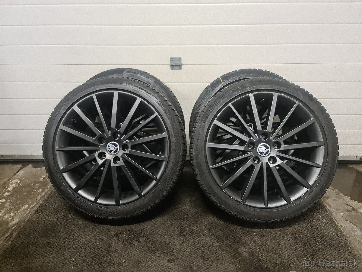 5X112 R18 ŠKODA +ZIMNE PNEU 225/40 R18