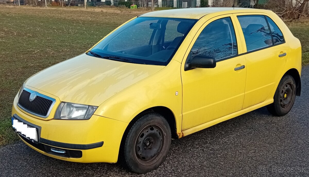 Na predaj Skoda Fabia 1 r.v. 2002 / 270.000 km