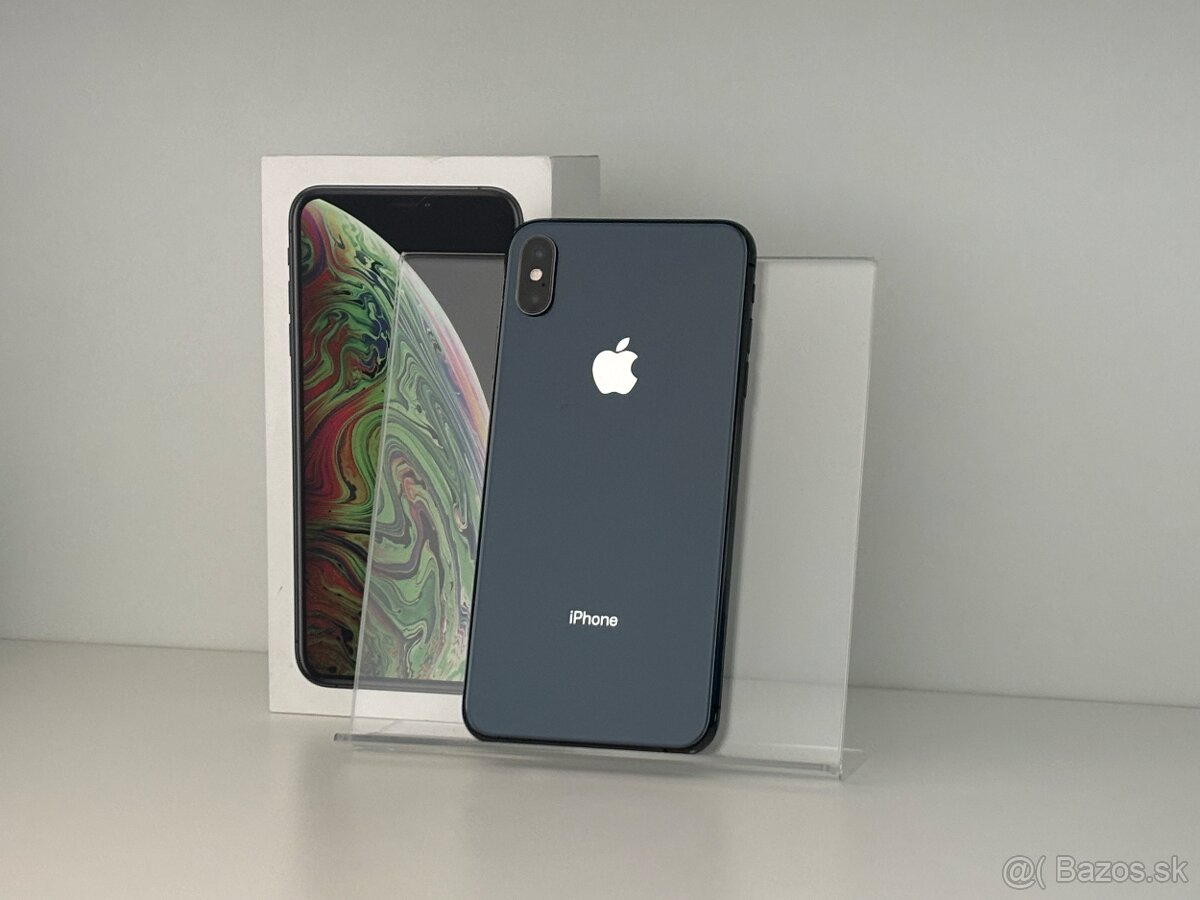 iPhone XS Max Space Gray 512GB Nová Baterka