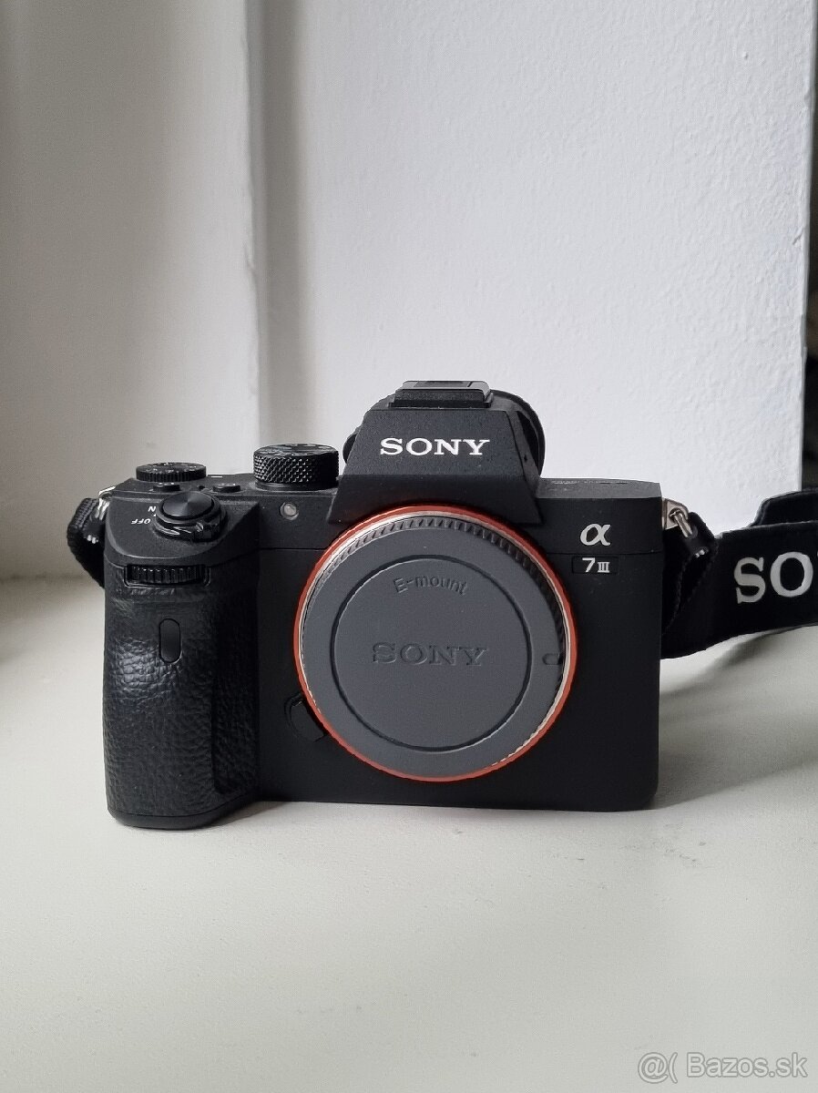 Sony alpha A7 III (3) v záruke 3,5 roka