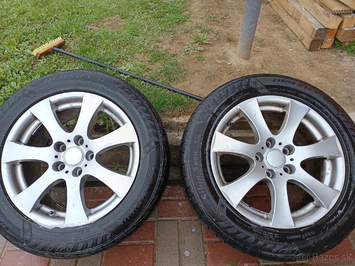 Alu disky +pneu BMW 235/55 r17