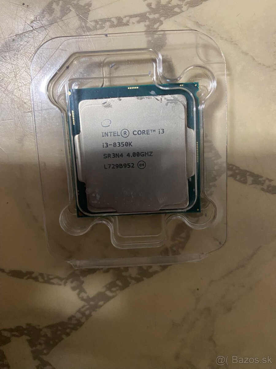 predám Intel® Core™ i3-8350K Processor 8M Cache, 4.00 GHz