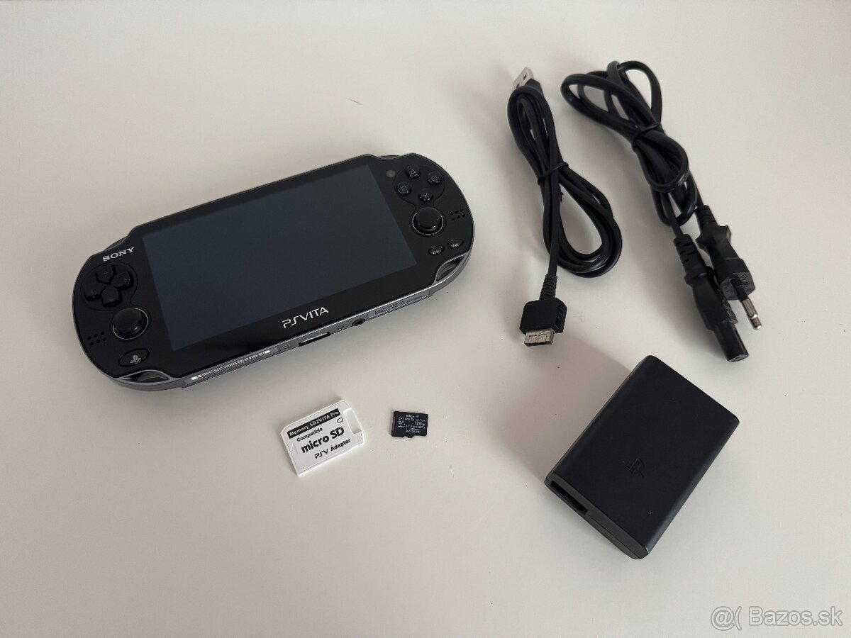 Predám PLAYSTATION VITA OLED, 128 GB, 64 hier