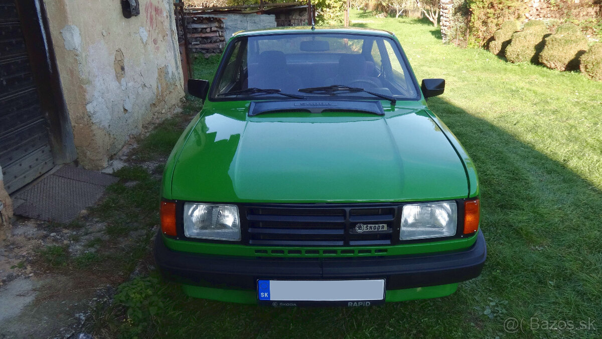 Škoda Rapid 130, rok 1985