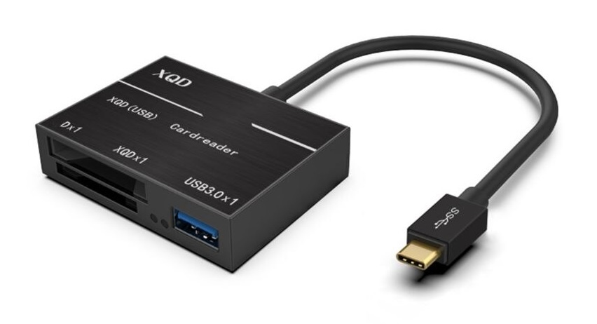 XQD SD čítačka USB 3.0 Type-C