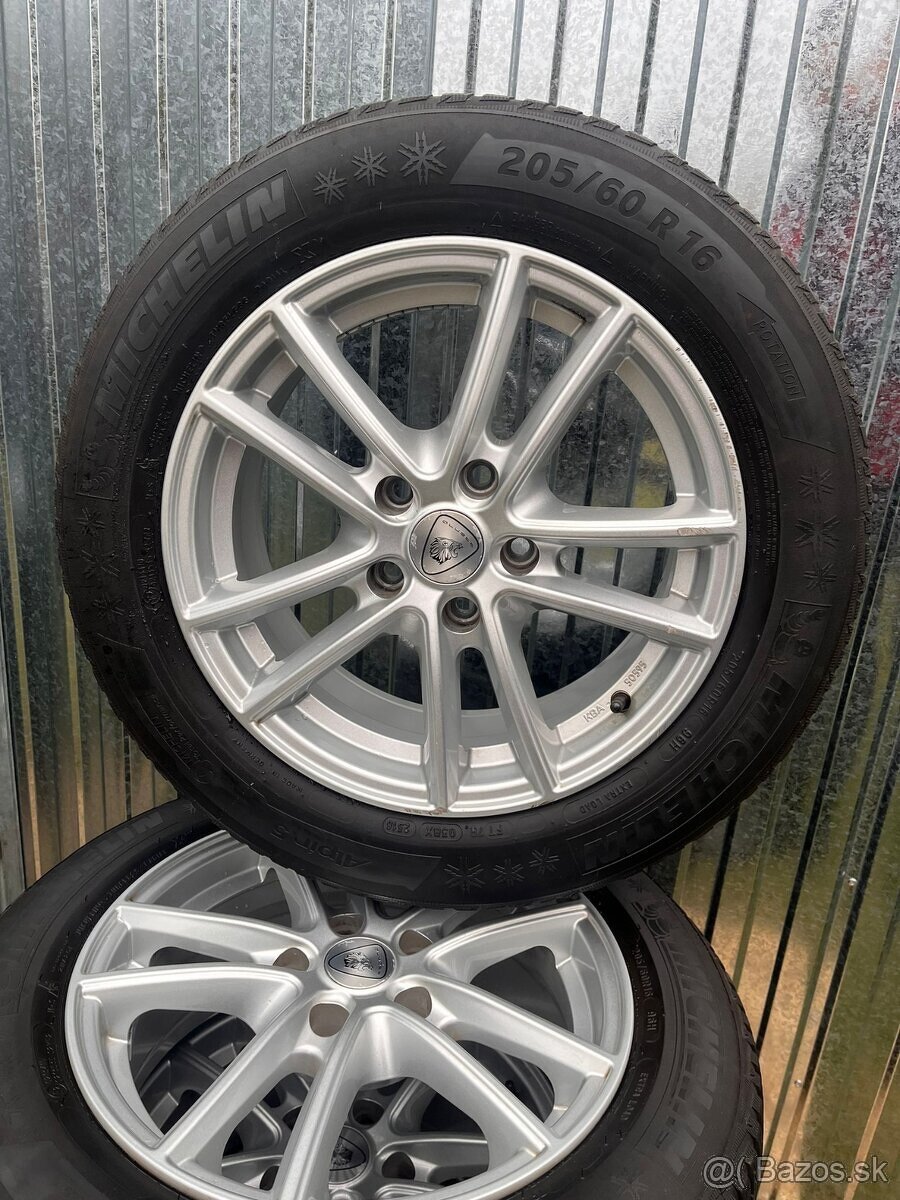 5x112 R16 DISKY MICHELIN 205/60