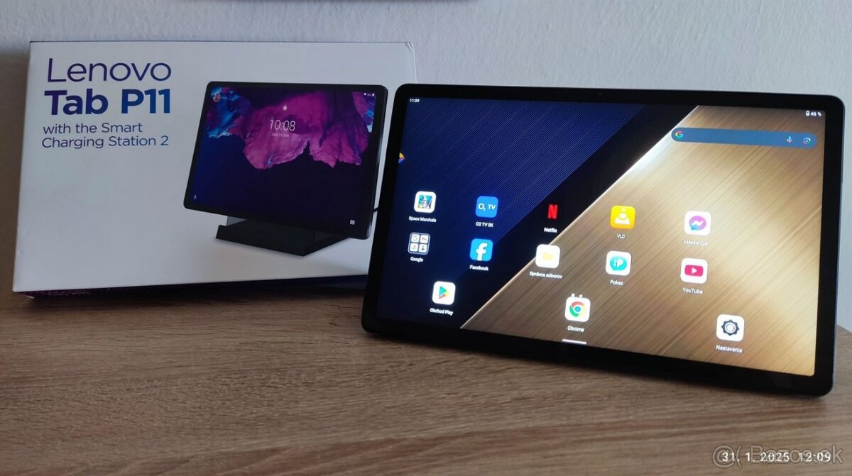 Predám 11 palcový tablet Lenovo P11 4GB/128GB 4G