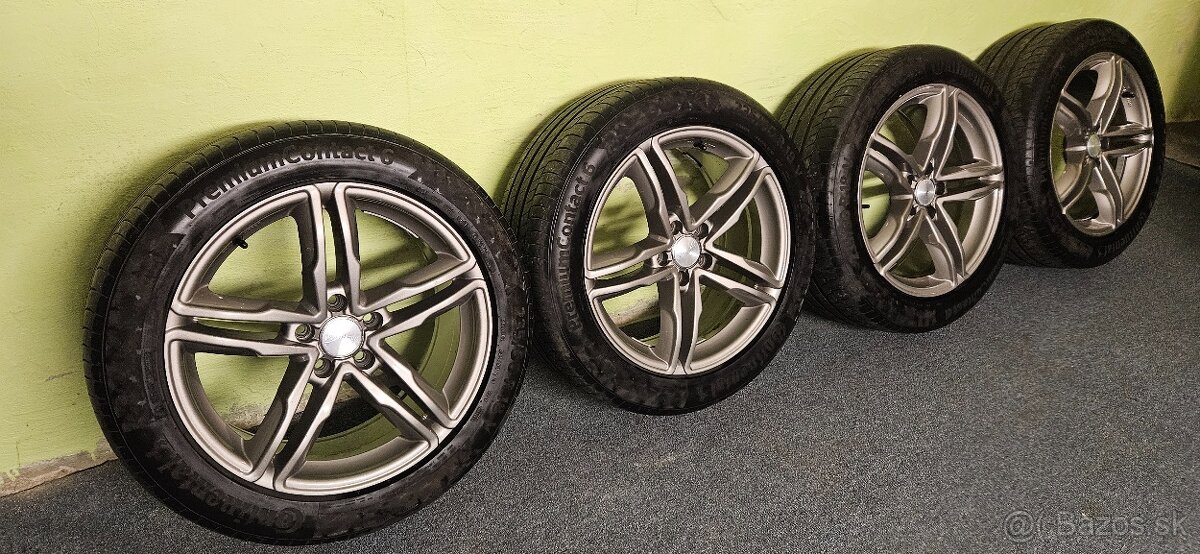 Alu. 5x112 R18+pneu Continental 235/50R18 letné