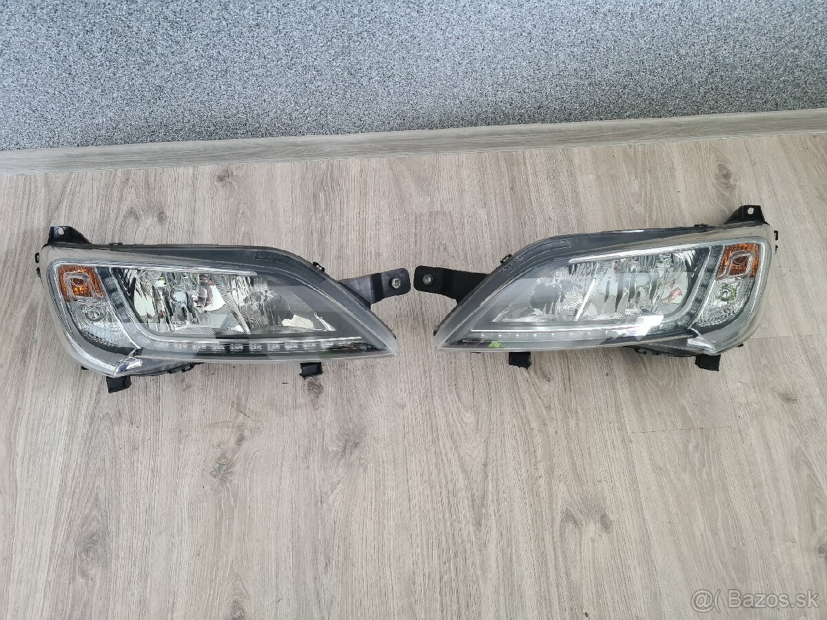 Predné svetlá s LED denným svietením Fiat Ducato