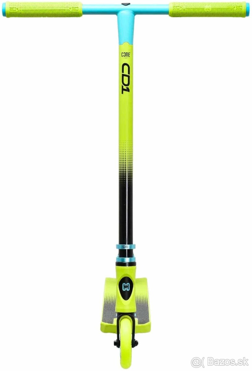 Freestylová kolobežka CORE CD1 Pro Scooter - Lime/Blue