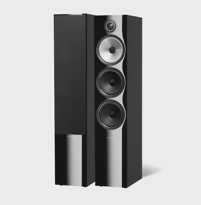 B&W Bowers & Wilkins 703S2 703 S2 čierne