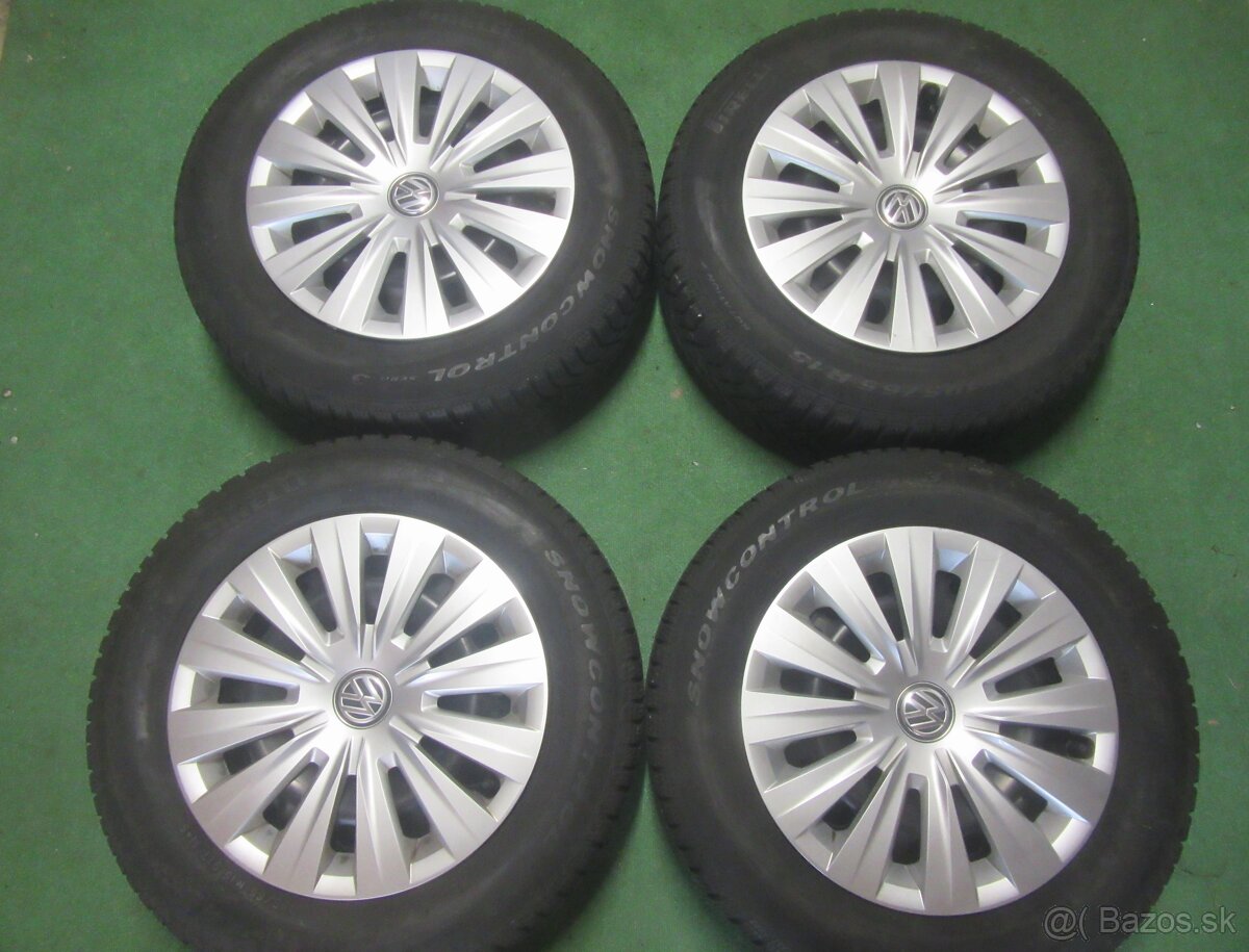 R15 zimná sada GOLF rozteč 5x112 195/65r15 PIRELLI