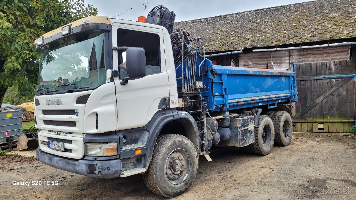 SCANIA P114 250KW HIAB 102-2