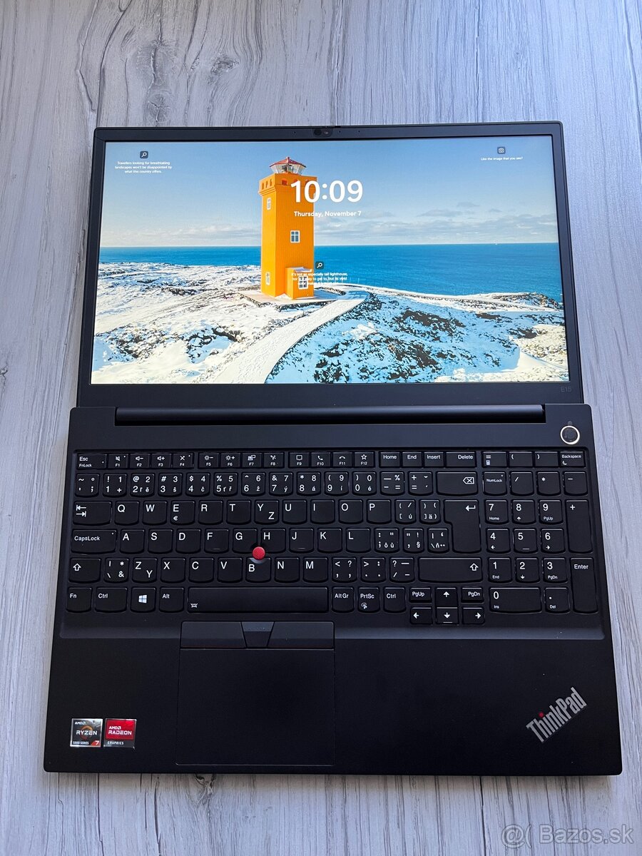 Lenovo thinkpad e15 gen3 amd 8 core/16 threads/40gb ram