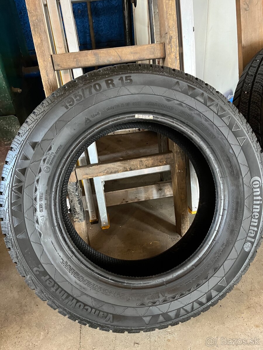 Continental VancoWinter 2 195/70 R15