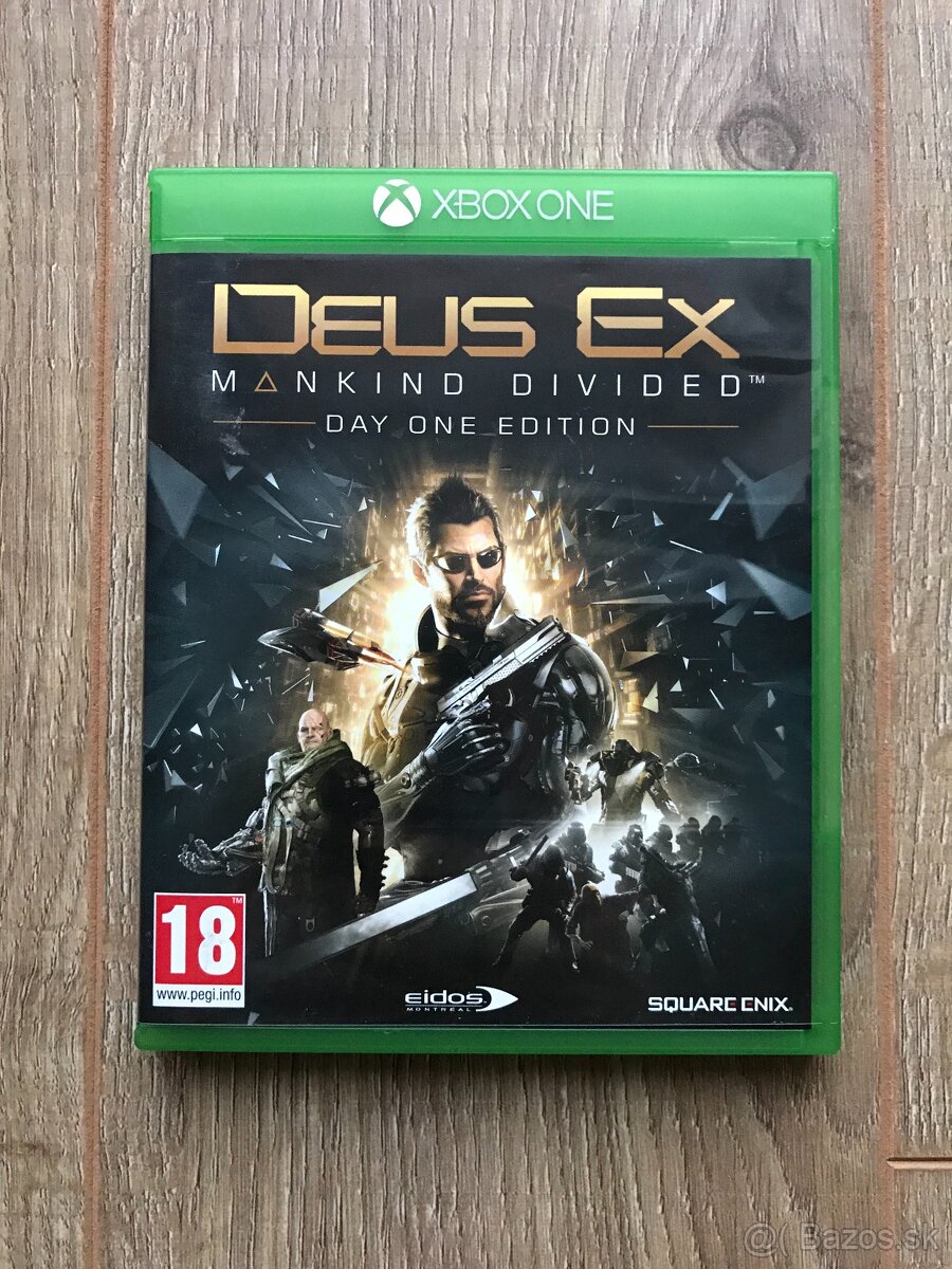 Deus Ex Mankind Divided na Xbox ONE a Xbox Series X