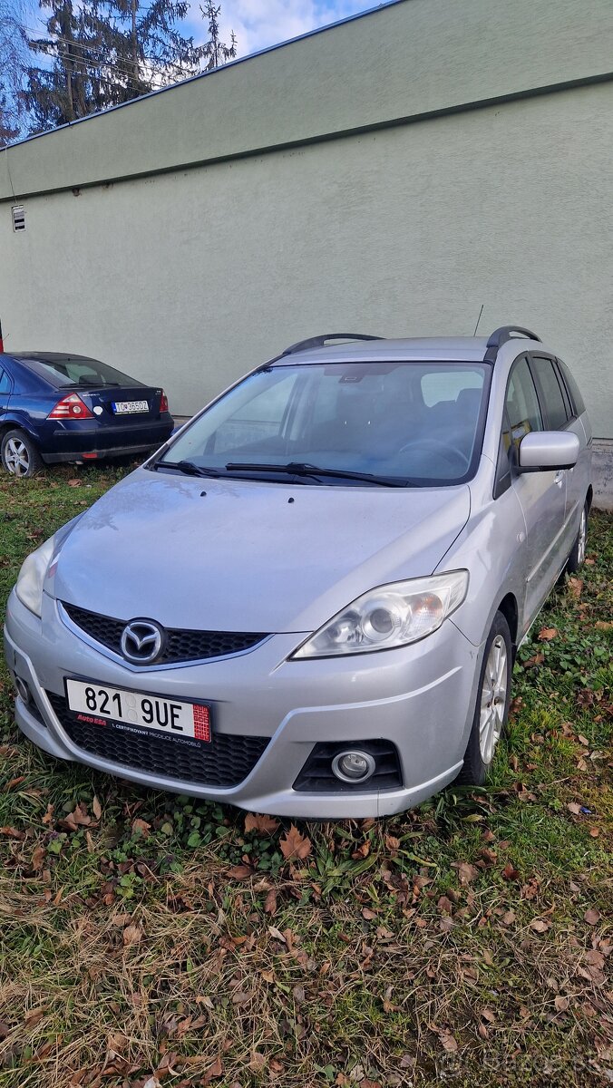 Rozpredám Mazda 5,Facelift,105kw, Rok 2009