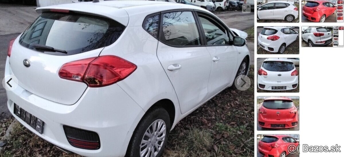 Kia Ceed 1.4 2017 predám piate dvere,  MOTOR G4LC, PREVODOVK