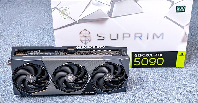 Kúpim MSI GeForce RTX™ 5090 32G SUPRIM SOC