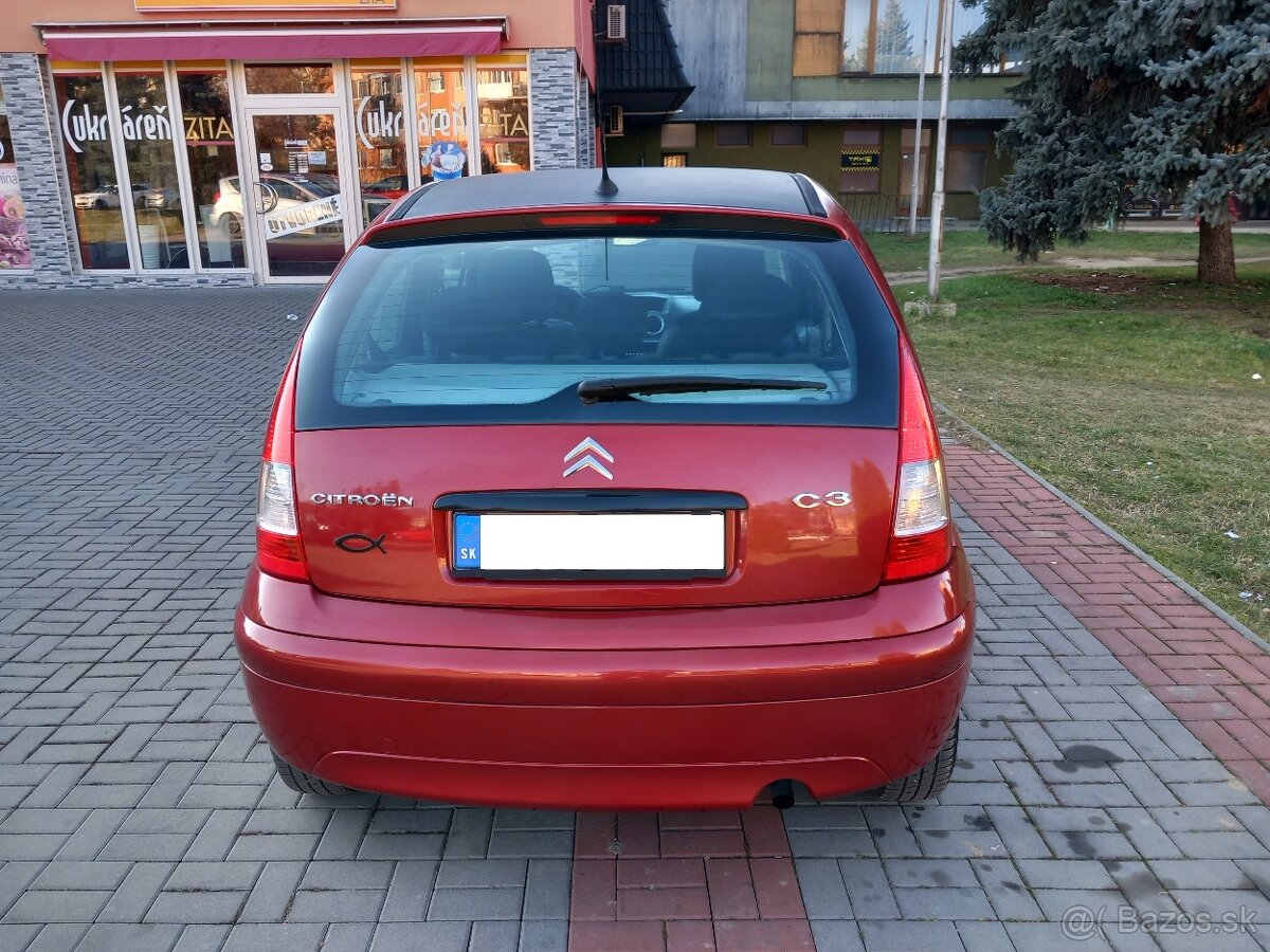 citroen c3, 1.4 ben., r.v. 2010, stk-ek 5/2026, ser.knižka