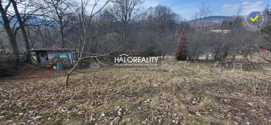 HALO reality - Predaj, rekreačný pozemok Kremnica, s možnosť