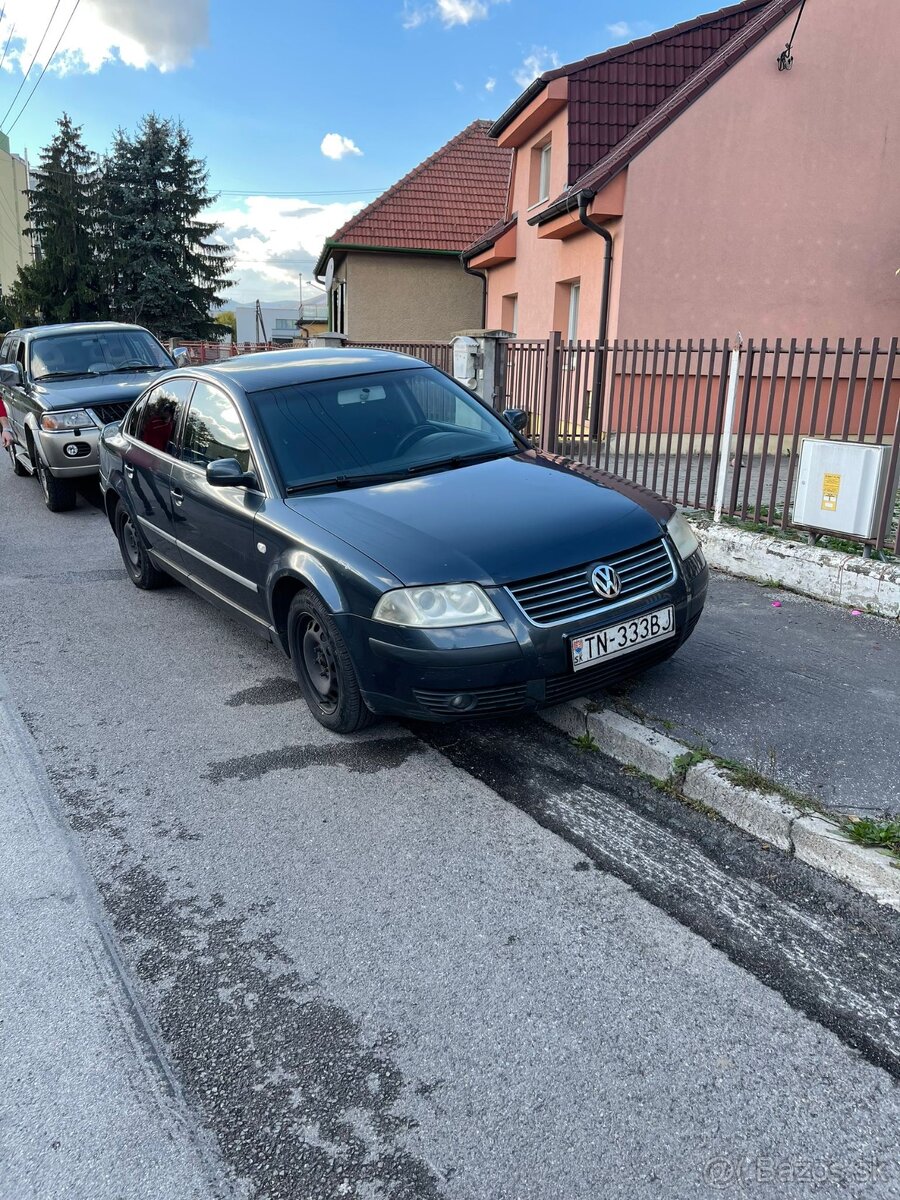 Predám Volkswagen passat 1,9 tdi  B5